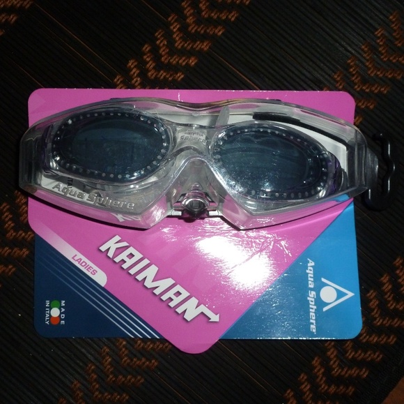 AQUA SPHERE - KAIMAN Goggles - Swim Swimming NEW